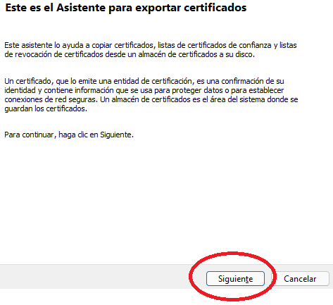 Pantalla_Siguiente_Exportar_Certificados_PixworD_Chiva_Cheste_Godelleta